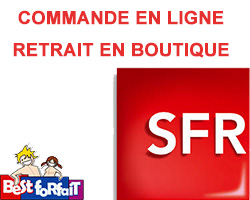 actualité SFR: commandez en ligne et récupérez la commande en magasin!