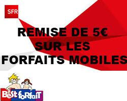 actualité Baisse de 5€ sur tous les forfaits mobiles SFR