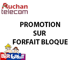 actualité Promotion sur le forfait mobile bloqué Auchan Mobile
