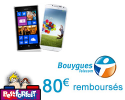 actualité Bouygues propose 80€ de réduction sur de nombreux smartphones