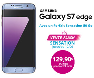 actualité Samsung Galaxy S7 Edge à 129,90€ au lieu de 199,99€