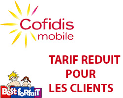 actualité Tarif préférentiel pour les clients Cofidis