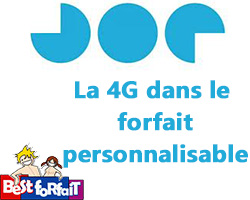 actualité La 4G incluse dans tous les forfaits mobiles Joe Mobile