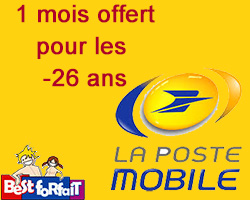 actualité 1 mois gratuit chez La poste Mobile pour les jeunes