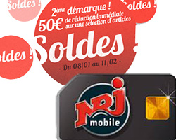 actualité soldes nrj mobile
