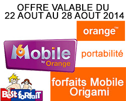 actualité Bons plans smartphone et forfait mobile orange 22 au 28 aout 2014