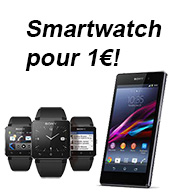 actualité Bon plan: la SmartWatch2 de Sony à 1€