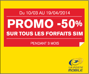 actualité Vent de promotion chez La Poste Mobile