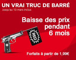 actualité Grande braderie sur les forfaits RED