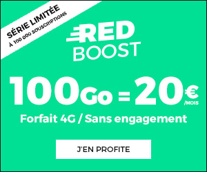 actualité Votre nouveau forfait mobile avec 100Go d'internet à 20€ par mois