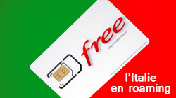 actualité Free offre le roaming depuis l'Italie