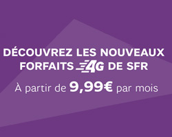 actualité Nouveaux forfaits SFR, plus d'internet et de roaming
