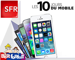 actualité Réalisez jusqu'à 560€ d'économie avec SFR grâce au "10 jours du mobile"