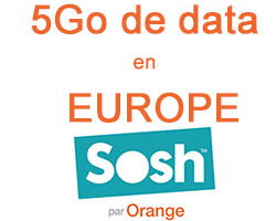 actualité Du roaming en Europe chez Sosh prochainement