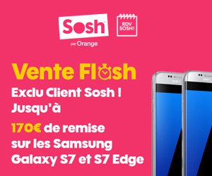 actualité 170€ de remise sur les Samsung Galaxy S7 et S7 Edge