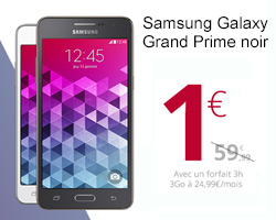 actualité Le Samsung Galaxy Grand Prime à 1€