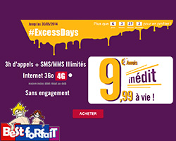 actualité ExcessDay de Virgin Mobile, demain il sera trop tard!